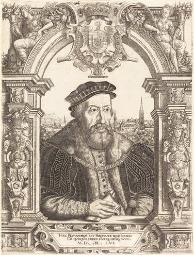 Ferdinand Ier, 1556 - Hans Sebald Lautensack