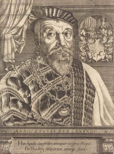 Pancraz von Freyberg Hohenschau, 1553 - Hans Sebald Lautensack