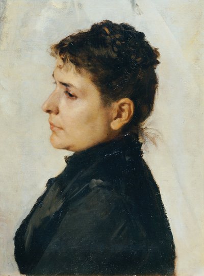 Femme de profil - Hans Tichy