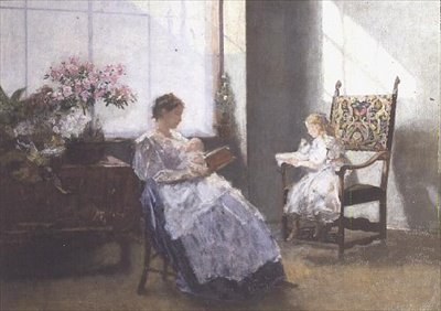 Mme Masarai et sa fille - Hans Tichy