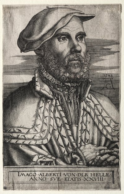 Albert van der Helle, 1538 - Heinrich Aldegrever