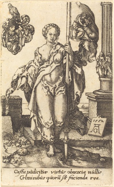 Chasteté, 1552 - Heinrich Aldegrever