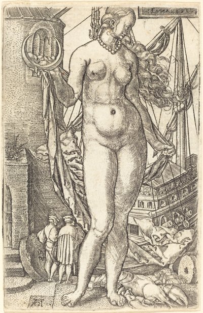 Luna, 1533 - Heinrich Aldegrever