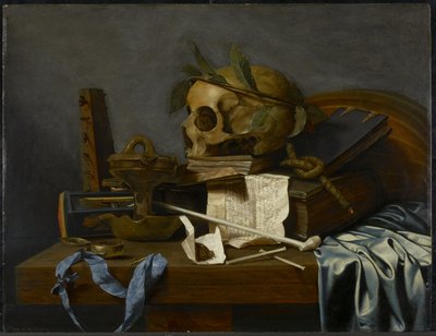 Nature morte (Vanitas), vers 1637 - Hendrick Andriessen