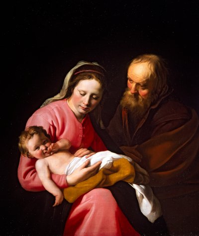 La Sainte Famille - Hendrick Bloemaert