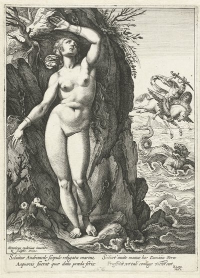 Persée et Andromède - Hendrick Goltzius