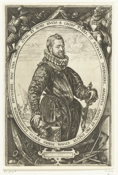 Portrait de Jacques de la Faille - Hendrick Goltzius