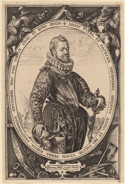 Jacques de la Faille - Hendrik Goltzius