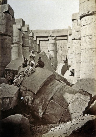 Temple de Karnak, c.1900 - Henri Béchard