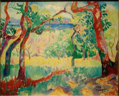 Le Vallon, La villa Demière - Henri Charles Manguin