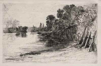 Ferry de Brentford - Ignace Henri Jean Fantin Latour