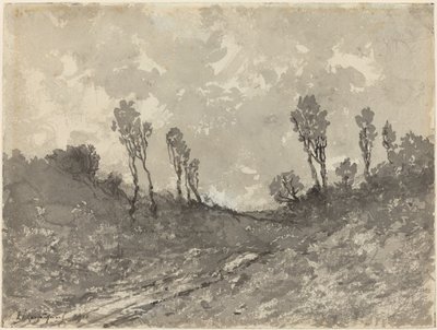 Route à Hérisson - Henri Joseph Harpignies