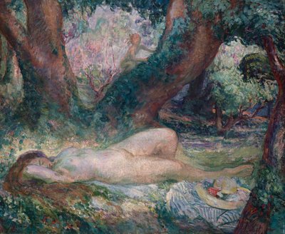 Nymphe endormie - Henri Lebasque