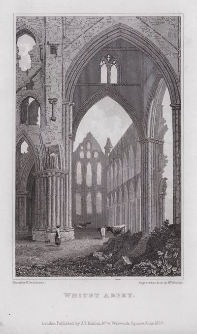 Abbaye de Whitby - Henry (after) Gastineau