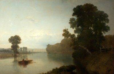 La rivière Trent à Wilford - Henry Dawson