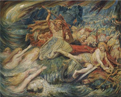 La mort de Siegfried, 1899 - Henry De Groux