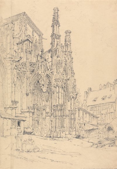 Porche sud de Notre-Dame, Louviers - Henry Edridge