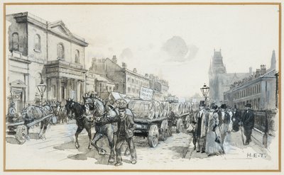 Fête du Travail, Oxford Street - Henry Edward Tidmarsh