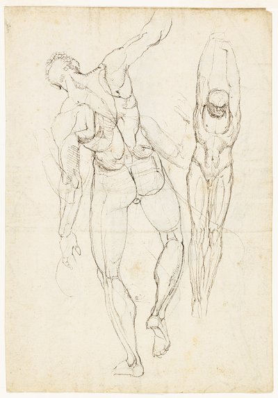 Études de figures (recto et verso) - Johann Heinrich Füssli