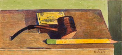 Crayon et Pipe, vers 1930 - Henry Silk