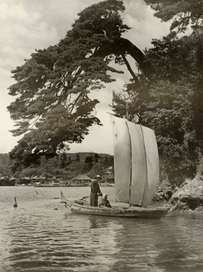 Sur la baie de Matsushima, 1910 - Herbert Ponting