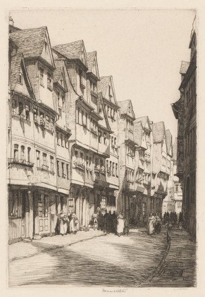 Klostergasse, Francfort - Herman Armour Webster