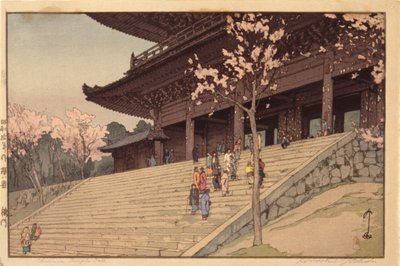 Porte du Temple Chionin - Hiroshi Yoshida