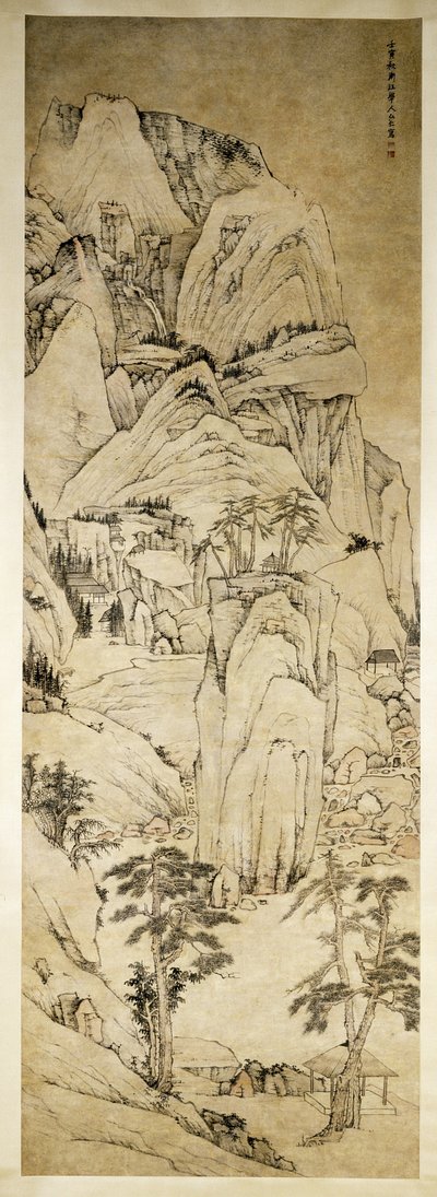 Paysage monumental - Hongren Hongren