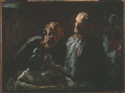 Deux sculpteurs - Honoré Daumier