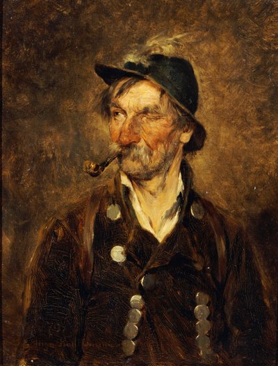 Le vieux chasseur, 1879 - Hugo Wilhelm Kauffman