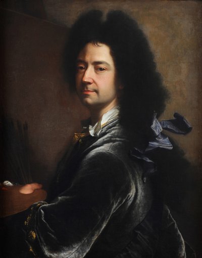 Autoportrait, 1727 - Hyacinthe Francois Rigaud