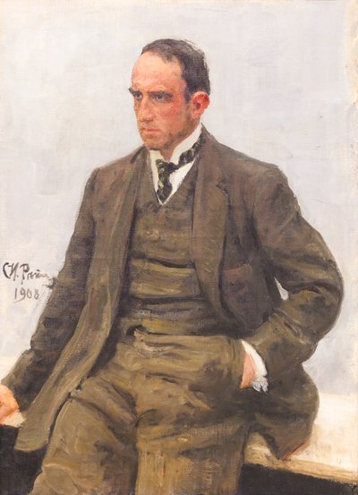 Portrait de Paolo Troubetzkoy - Ilya Efimovich Repin