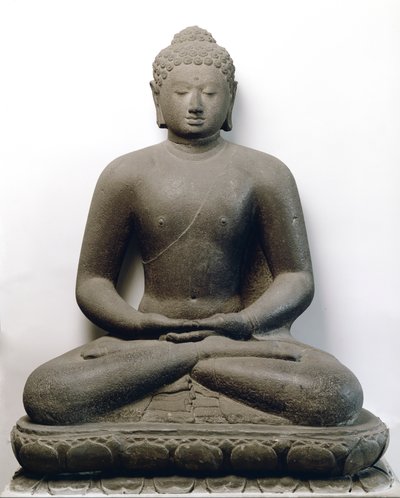 Amitabha de Borobudur (andésite) - Indonesian School