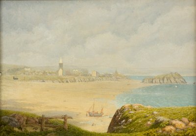 Tenby, la plage, 1870-1927 - Isambard Owen