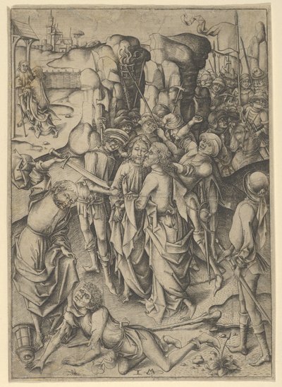 La trahison et la capture du Christ - Israhel van Meckenem