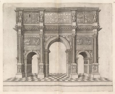 Arc de Constantin - Italian 16th Century