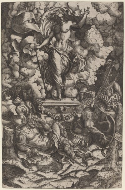 La Résurrection - Italian 16th Century after Francesco Salviati