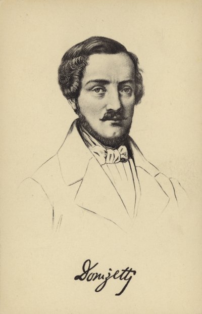 Gaetano Donizetti, compositeur italien (1797-1848) - Italian School