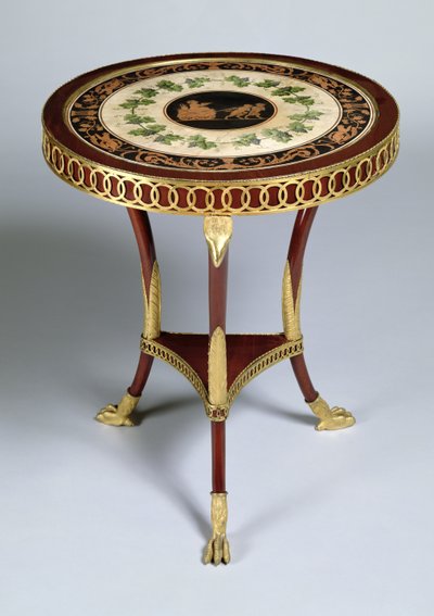 Table à piédestal, 1804-14 - Italian School