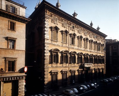 Le Palais Madame à Rome. - Italian School