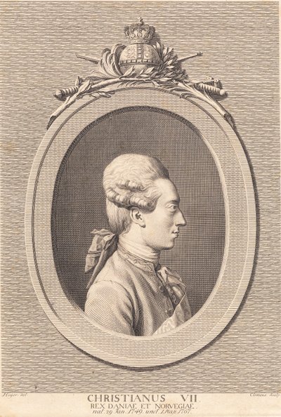 Roi Christian VII - J.F. Clemens