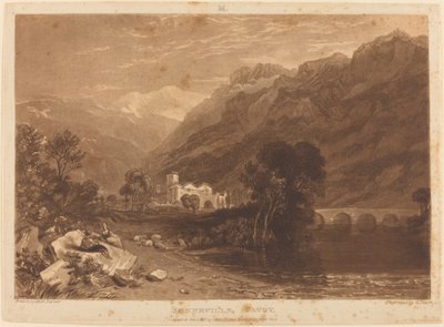 Bonneville, publié en 1816 - Joseph Mallord William Turner