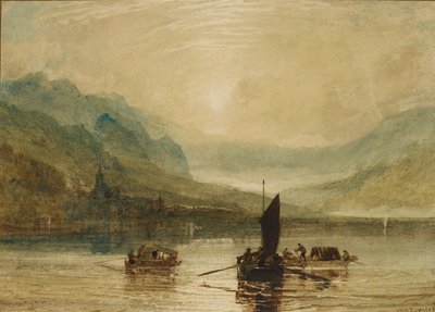 Lac de Brienz, clair de lune - Joseph Mallord William Turner