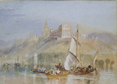 Montjean, vers 1830 - Joseph Mallord William Turner