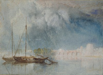 Nantes : Pont Pirmil, c1830 - Joseph Mallord William Turner