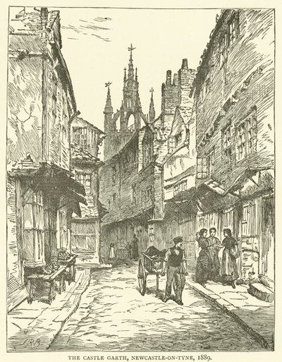 Le Château Garth, Newcastle-on-Tyne - J.R. Brown