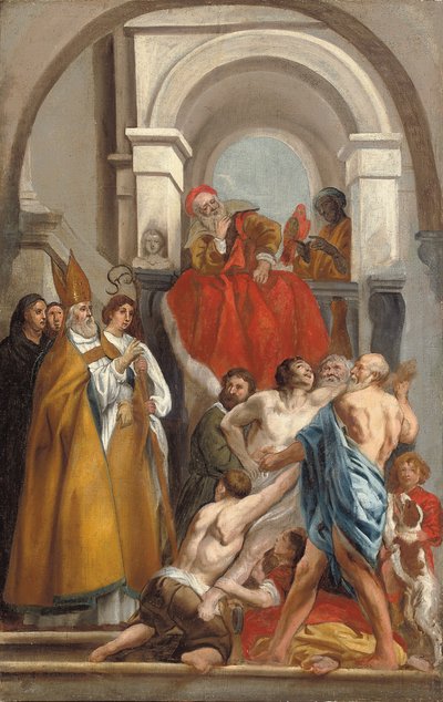 Saint Martin guérissant un homme possédé - Jacob Jordaens