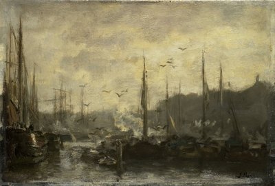 Vue du port - Jacob Maris