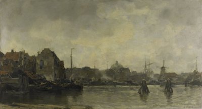 Vue de la ville - Jacob Maris