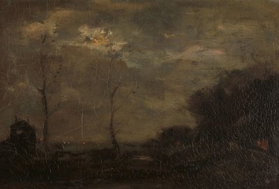 Canal au clair de lune - Jacob Maris